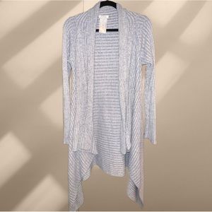 Skinny girl Open Front Assymetrical Cardigan Sweater. Size S